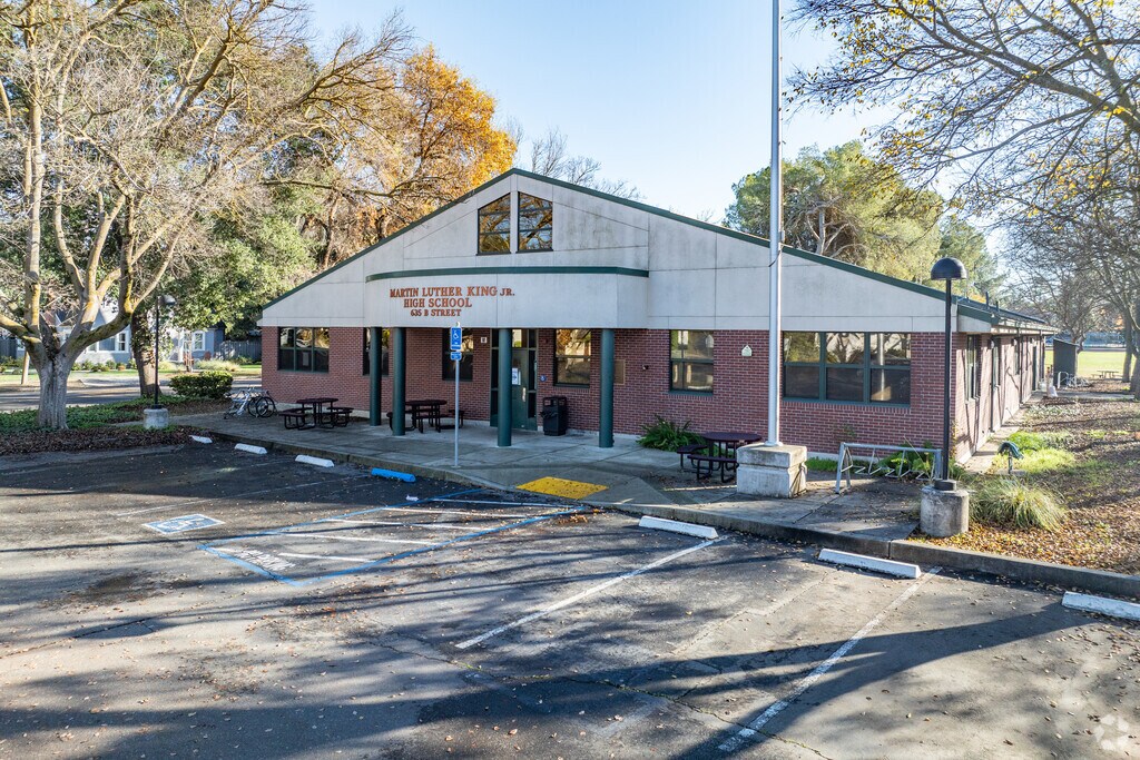 Martin Luther King, Jr High School is a public high school in Central Davis.