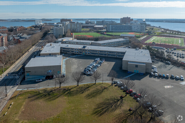 BCLA McCormack Middle School in Dorchester is situated not far from the ocean.