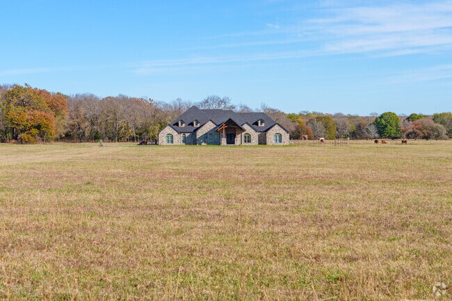 A lot of the homes in Redbird Smith have very large lots.