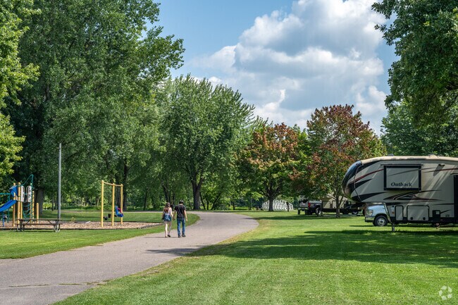 Chapman Park has campgrounds for tents and RVs.
