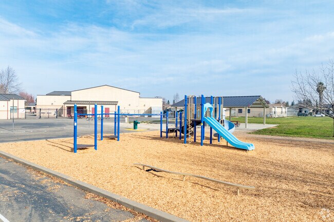 Your kids will love the playground at Arnold Adreani Elementary School.
