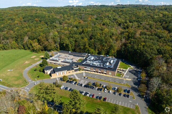 John Read Middle School aerial.