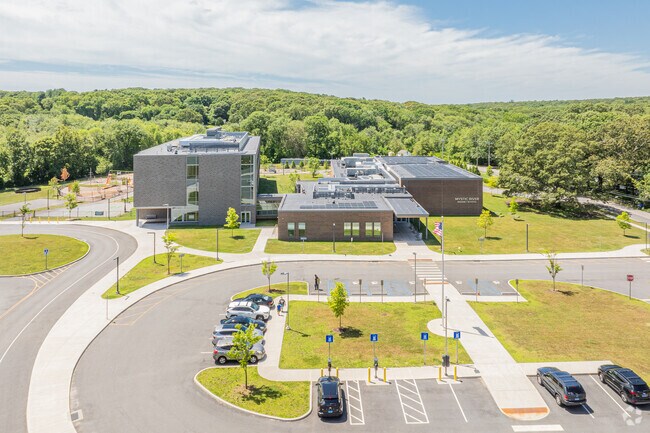 Locals love Mystic River Magnet School for it's convenient location and talented staff.