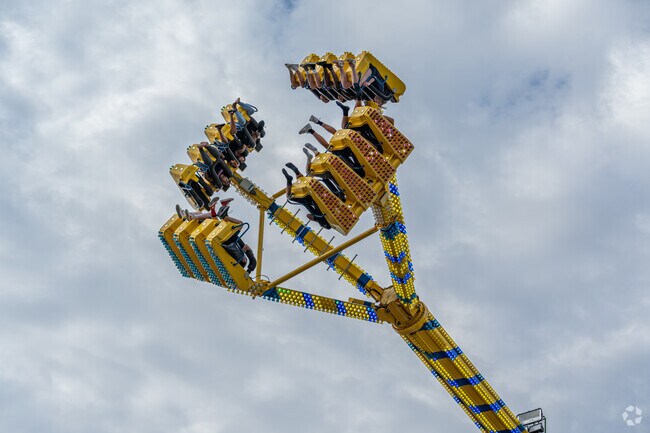 Popular carnival rides such as 