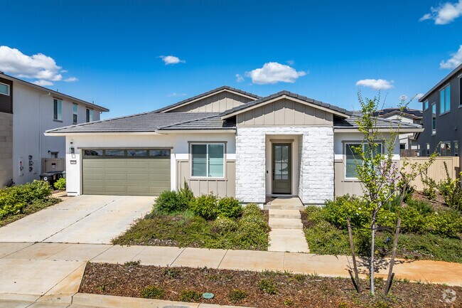 This single-story home is a more affordable home in Montelena.