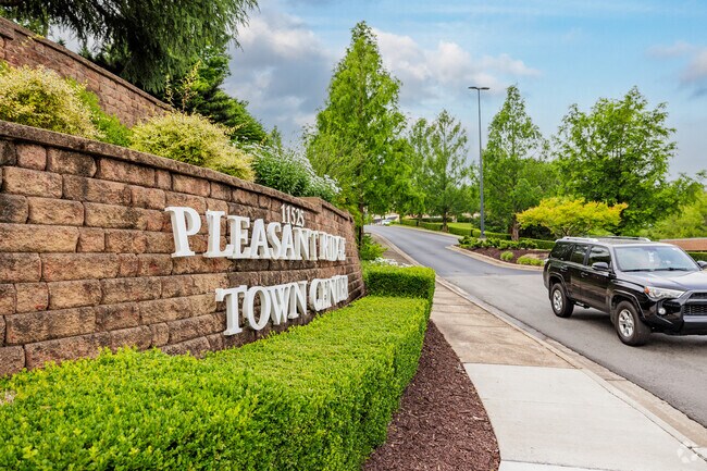 River Mountain is home to the Pleasant Valley Town Center shopping and dining destination.