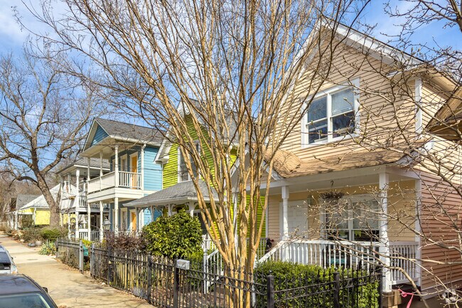 Multi-story homes are available, in addition to the bungalows in Cabbagetown.
