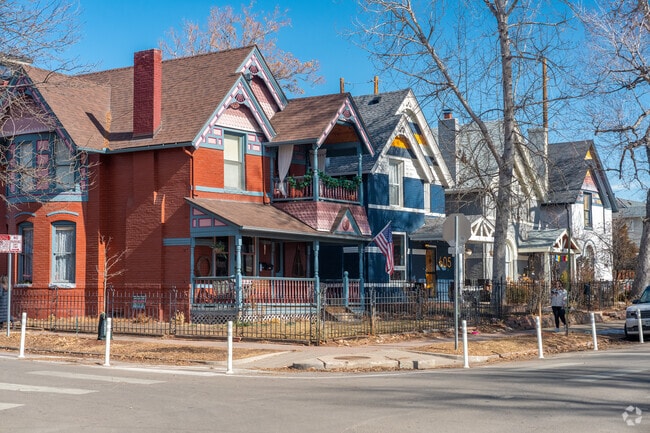 Speer also has some colorful Victorian and Queen Anne style homes.