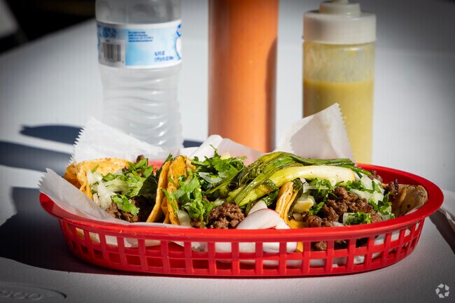 The Tacos at Rocky's Tacos in Riverbend are hard to beat!