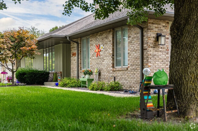 Koke Mill homes include brick ranch houses with plenty of space to decorate.