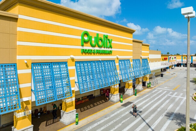 The Publix in Indian Harbour Beach provides residents with everyday essentials and groceries.