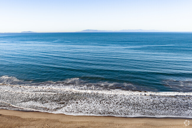 The beach is minutes away from Nyeland Acres in Oxnard.