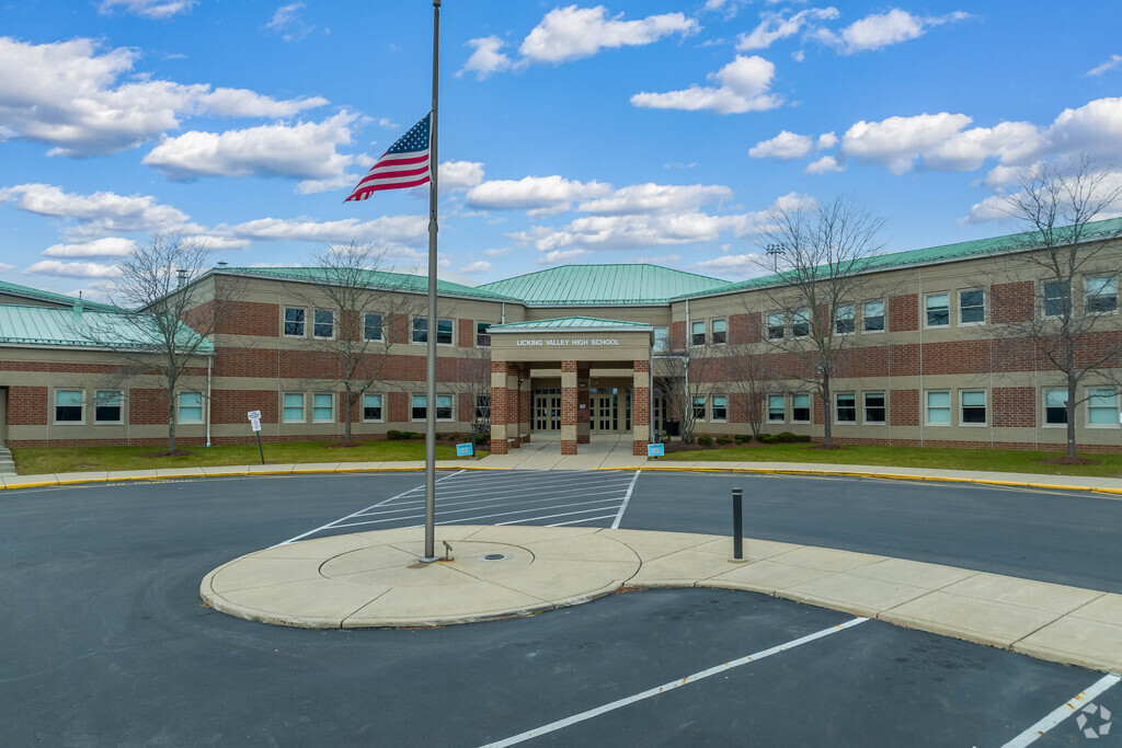 Older students attend Licking Valley High School.
