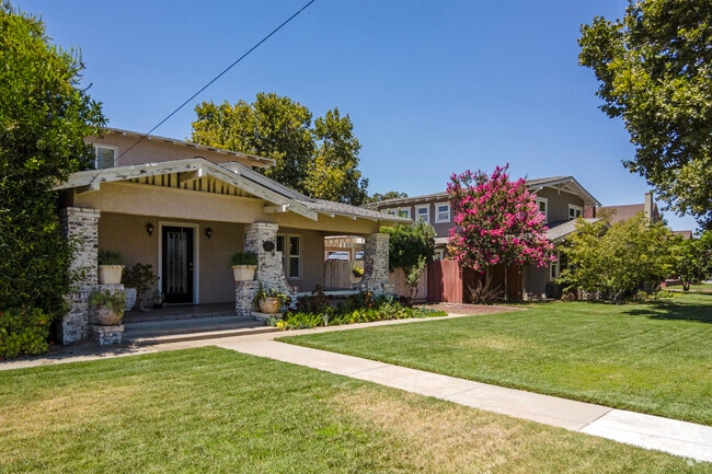 There are Craftsman style homes available in Hughson.