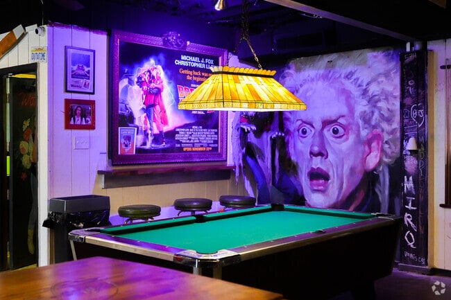 Westworth Village residents enjoy the many amenities offered at McFly's Pub.