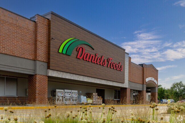 Residents grab their essentials at Daniels Foods for groceries.