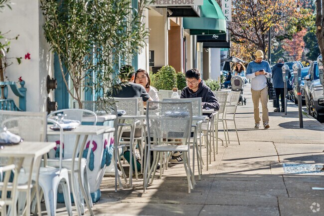 Mykonos is one of many Greek restaurants in Downtown Burlingame.