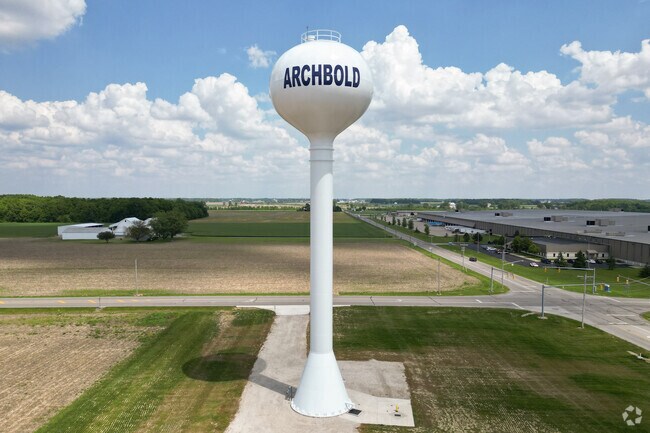 Archbold is a small community surrounded by farmlands west of Toledo.