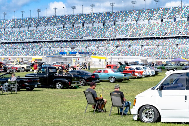 Daytona International Speedway near Neighborhood K hosts a variety of events year round.