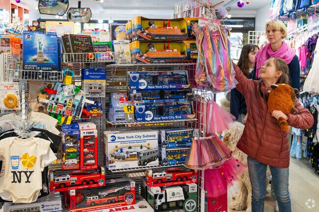 Eclectic shops line First Avenue through Stuyvesant's west side.