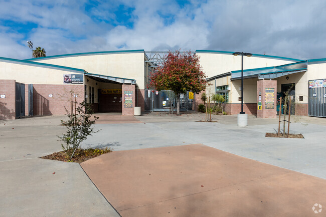 A look at the campus at Rosa Parks Elementary School.