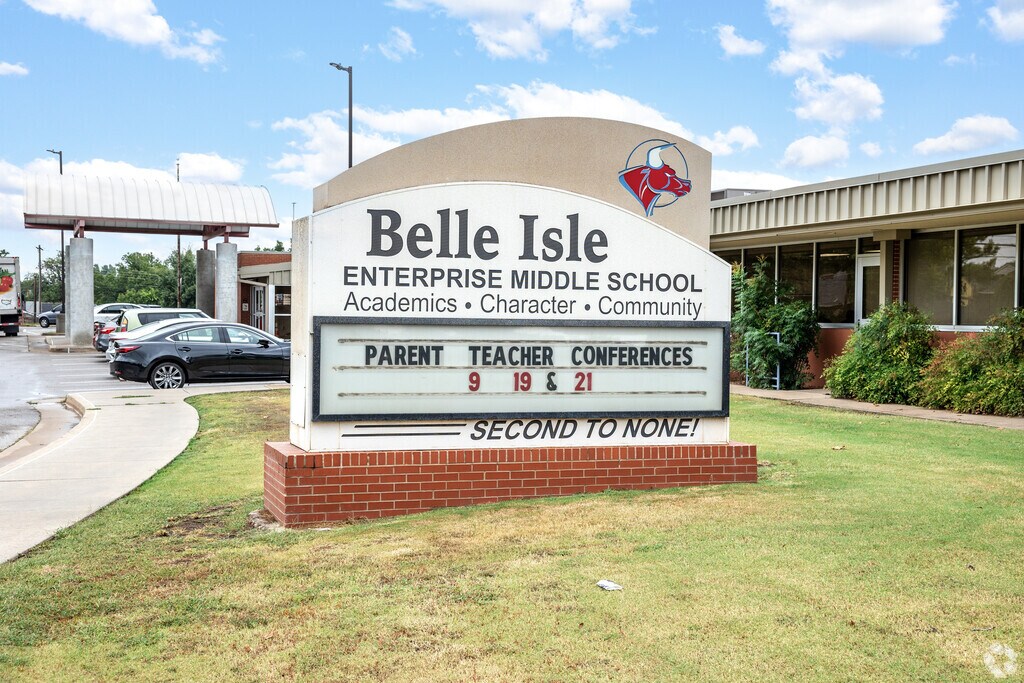 Belle Isle Enterprise Middle School is a charter school in Oklahoma City.