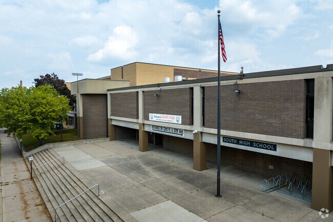 South High School proudly serves the teens of the Cooper Neighborhood.