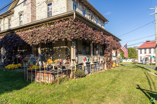 Millcreek homeowners take pride in their curb appeal and decorate with whatever they can find.