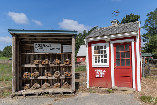 You may purchase farm fresh eggs and firewood on the roadside in the Rocks Village neighborhood.