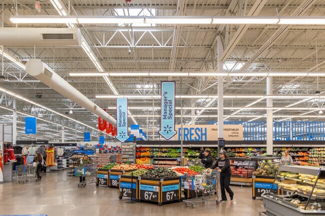 Walmart near Blende offers convenient shopping for everyday needs.