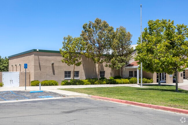 The classroom sof the Valley Center Middle School in Valley Center.