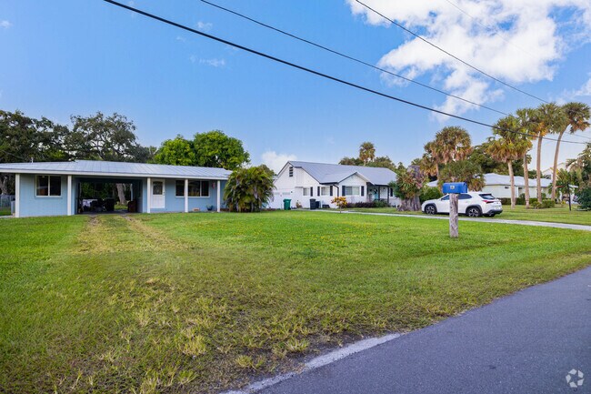 St Lucie Village homes have sizable lots for young families looking for yard space.