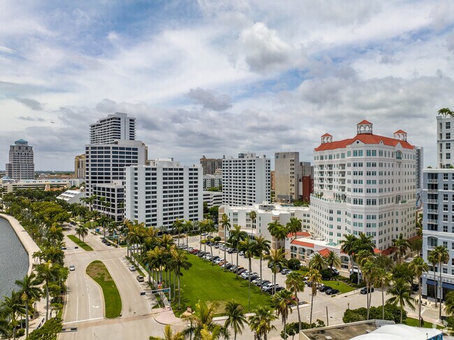 Residents of Banyan Cay visit downtown Palm Beach for food and shopping.