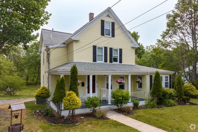 Turn-of-the-century colonials are common in Stoughton, like this one on Morton St.