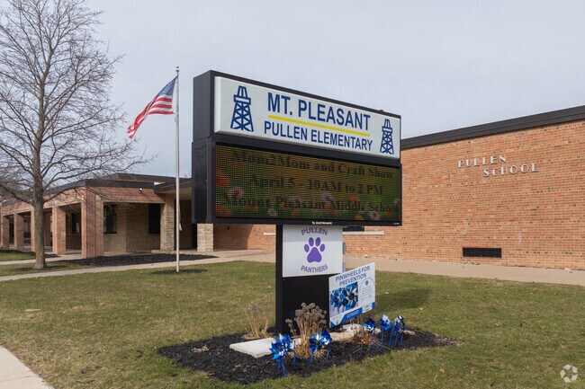 Pullen Elementary School in Mount Pleasant, MI.