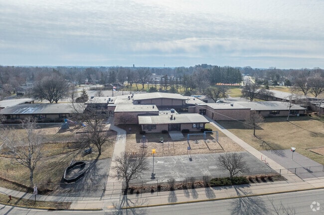 Northside Elementary School has a large campus.
