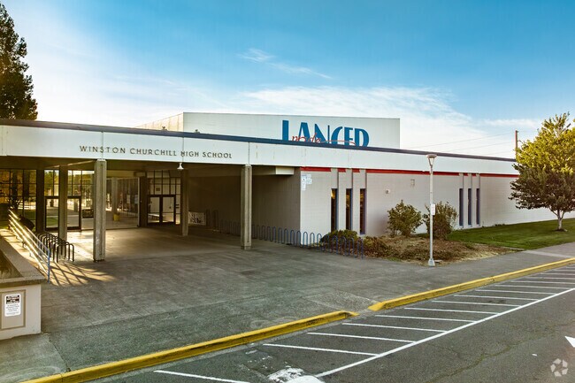 Winston Churchill High School is home to the Lancers.