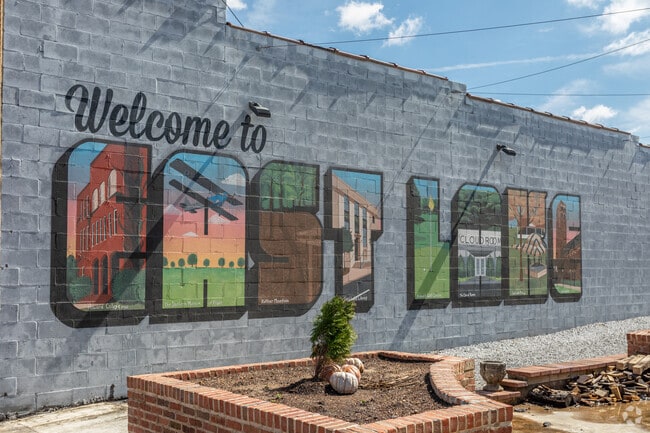 East Lake Park mural welcoming you to the neighborhood.