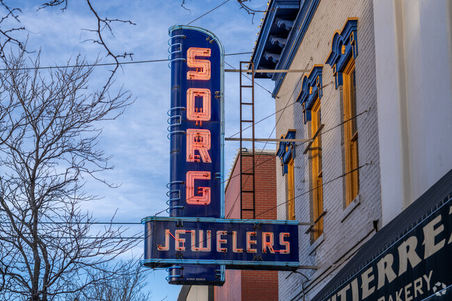 Historic buildings are located all throughout College Green.