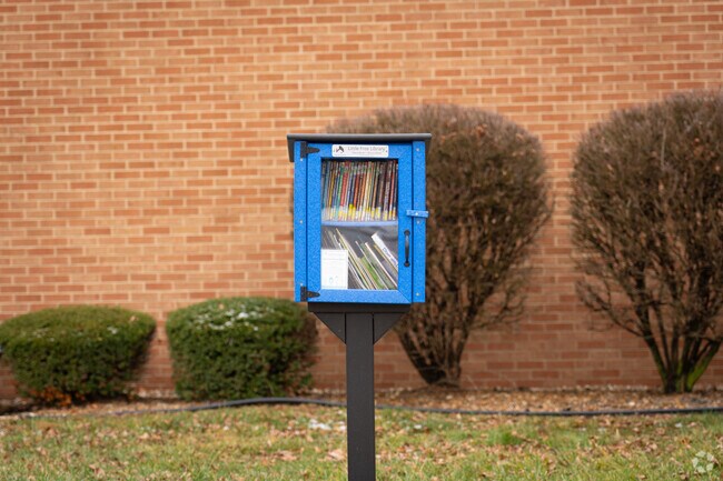St. Peters Elementary School has a little library available for it's students.