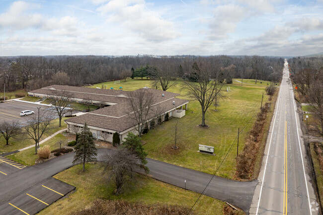 St Michael Lutheran School aerial view.