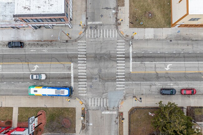 Triangle North residents can easily navigate the area using the Milwaukee County Transit System.