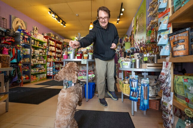 Bad Dog Frida in Marquette knows locals so well, their dogs get free treats when stopping by.
