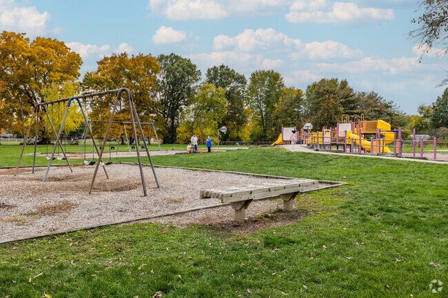 Discover the fun and safe playground area at Southside Park, the heart of Edgewood.