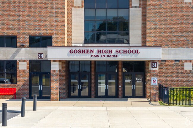 Goshen High School offers academics and activities for local students.