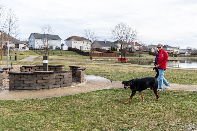 Proctor Park in New Whiteland has playgrounds, shelters and a nice walking trail.
