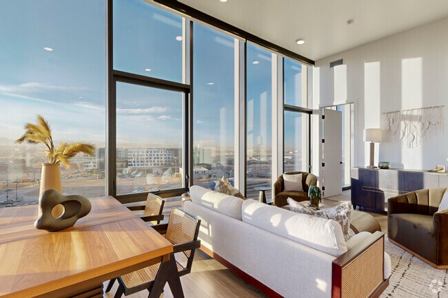 2BR, 2BA - 1,384SF - Living Room