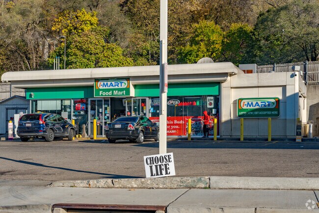 Food marts and convenience stores can be found on Queen City Avenue of North Fairmount.
