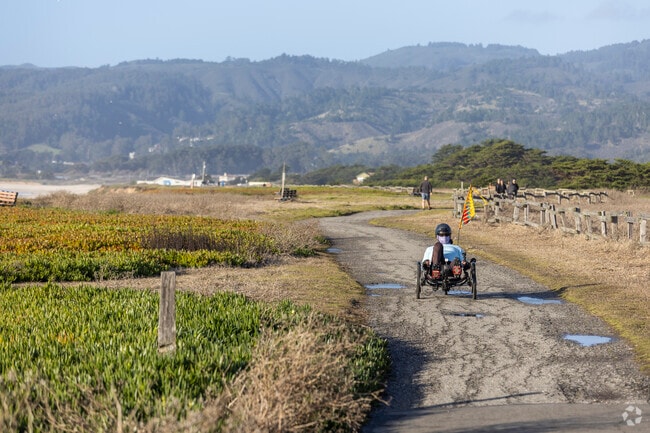 Half Moon Bay is full of beach trails that are perfect for biking.