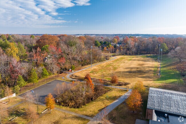Bellemeade Park serves as an outdoor learning campus.